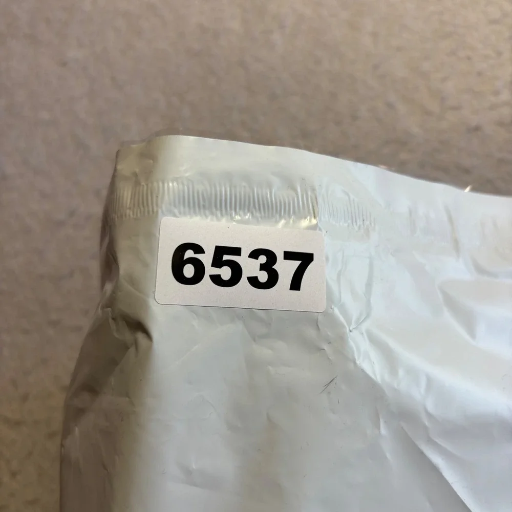 Fair Harbor Men Flannel Plaid Long Sleeve Button Up Shirt Size L Blue Gray - Picture 8 of 8